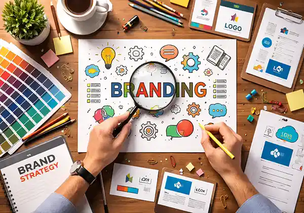 Diseño de marca corporativa y branding en Lima - Sipán Producciones